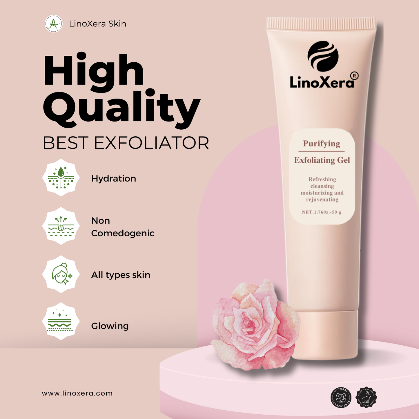 Linoxera™ PURIFYING EXFOLIATING GEL