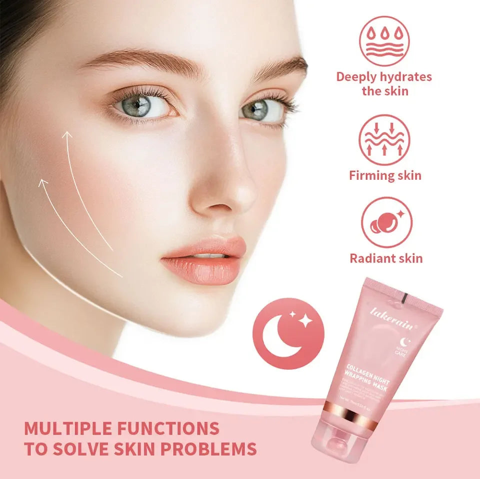 Linoxera collagen night wrapping mask